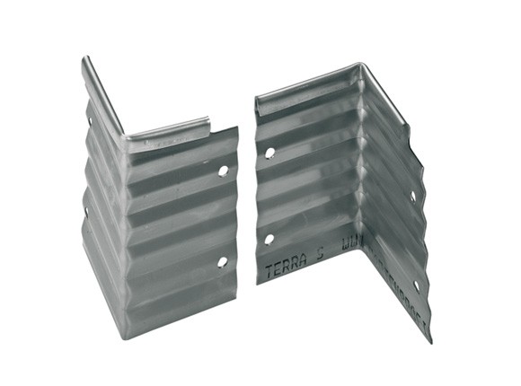 L-Profil (Winkelprofil), Aussenecke 90° für Kantung 13x7 cm, verzinkter Stahl, Höhe 13 cm