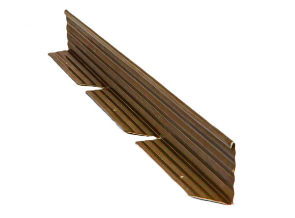 Angle Profile 240 cm, antique steel, vertical x horizontal 9x6 cm