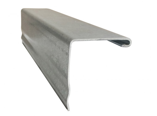 Angle Profile PRO, Länge 240 cm, galvanized steel, vertical x horizontal 9x6 cm