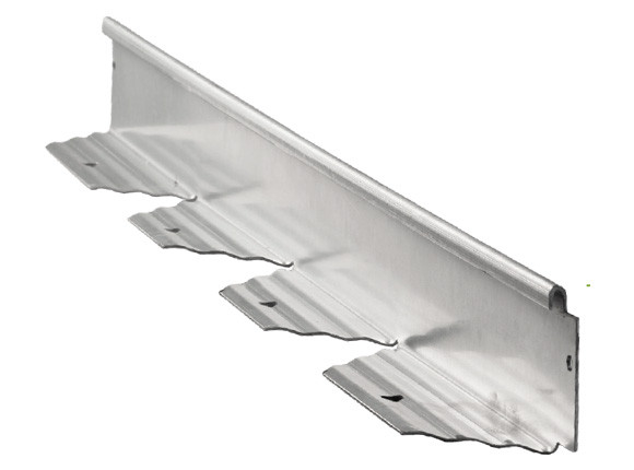 Angle Profile Curve 240 cm, galvanized steel, vertical x horizontal 9x6 cm