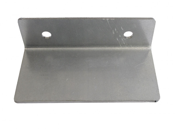 Straight connecting plate for Angle Profile Pro 7,5x12,5 cm, stainless steel